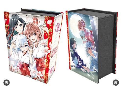 甘神さんちの縁結び「甘神三姉妹」 ブック型合皮製デッキケースW