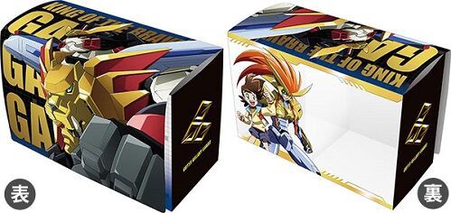 勇者王ガオガイガー　スリーブ・デッキケースセット 勇者王ガオガイガー キャラクターデッキケースW 予約が始まっています