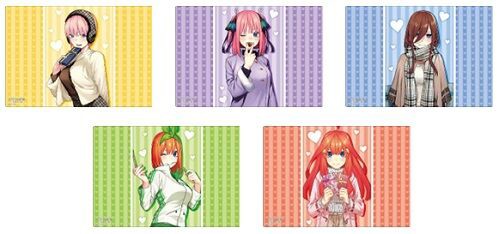 五等分の花嫁 第6弾 ブシロード ラバーマットコレクション V2 予約が