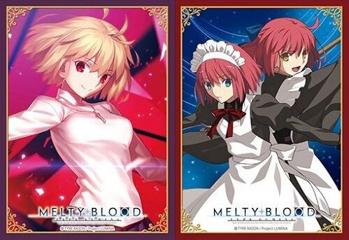 アルクェイド スリーブ メルブラ TYPE-MOON アルクェイド、翡翠＆琥珀 ブロッコリーキャラクタースリーブ