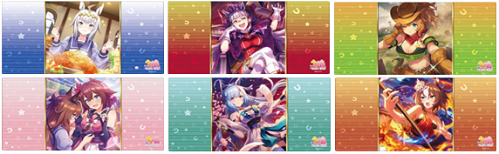 ウマ娘　オグリキャップ　プレイマット＆スリーブ　混沌の女神様 ウマ娘 オグリキャップ プレイマット＆スリーブ 混沌の女神様