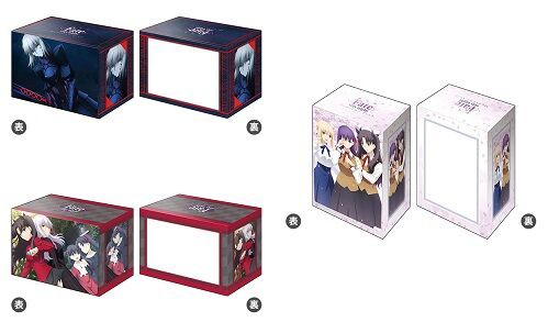 セイバーオルタ、間桐桜＆遠坂凛、桜・セイバー・凛 デッキホルダー