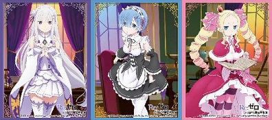 リゼロ スリーブ（ベアトリスなど）予約が始まっています : ヴァン