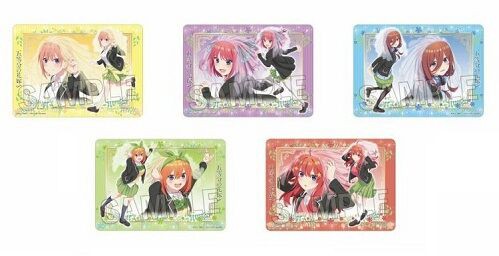 五等分の花嫁∽ イラストプレイマットNT 予約が始まっています