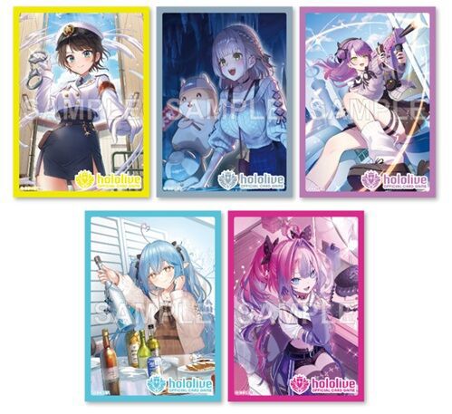 大空スバル、白銀ノエル、常闇トワ、雪花ラミィ、綺々羅々ヴィヴィ