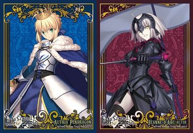 青セイバー ジャンヌ オルタ スリーブ 予約が始まっています Fgo ヴァンガードギア