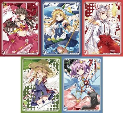 東方Project 春祭り2019 スリーブ 予約が始まっています！5種 : ヴァン