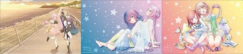 星屑テレパス ブシロード ラバーマット 小ノ星海果 明内ユウ