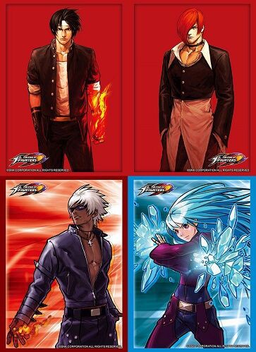 KOF 草薙京、八神庵、K'、クーラ・ダイアモンド スリーブ 予約が始まっ