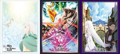 リゼロ 氷結の絆 キービジュアルver スリーブなど3種の予約が始まっています ヴァンガードギア