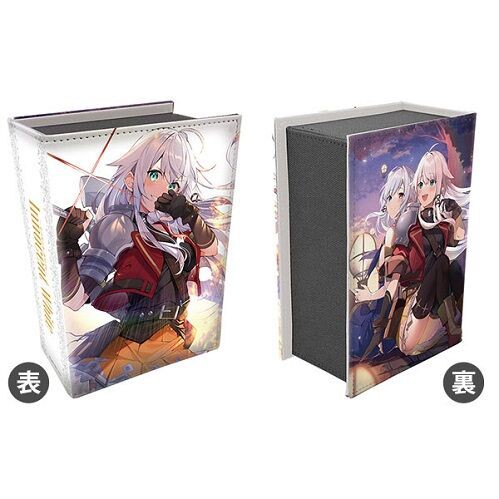 セール 登場から人気沸騰 ブック型合皮製デッキケースW White 三嶋くろね「Innocent E☆2 サプライ・アクセサリ・グッズ
