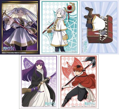 フリーレン、フェルン、シュタルク、ミミック スリーブ 予約が フリーレン、フェルン、シュタルク、ミミック スリーブ 予約が
