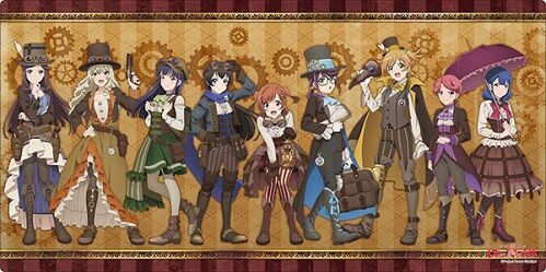 少女☆歌劇 レヴュースタァライト スチームパンクver. ラバーマット