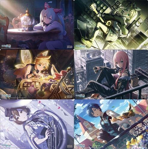 プロセカ バーチャル・シンガー ラバーマット 予約が始まっています