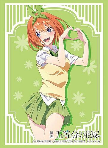 五等分の花嫁　ウエディング　中野四葉　混沌の女神様　スリーブ Amazon.co.jp: 混沌の女神様 スタンダードサイズ カードスリーブ
