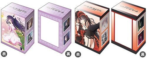 デート・ア・ライブIV 夜刀神十香、時崎狂三 デッキケース 予約が