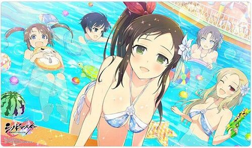 死塾月閃女学館 水着 ラバーマット 予約が始まっています！シノビ