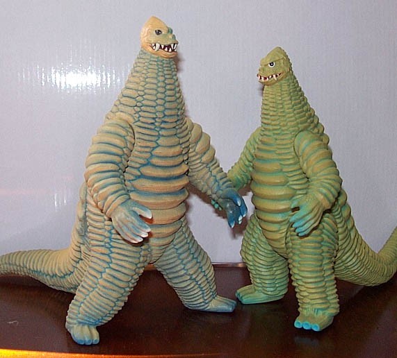 怪獣標本ゼットン・レッドキング・ドドンゴ・ナース・バルタン星人