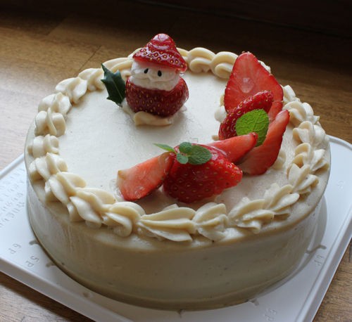 卵 乳 砂糖なしのクリスマスケーキ Vegecafe Lotus ベジカフェ ロータス オフィシャルブログ