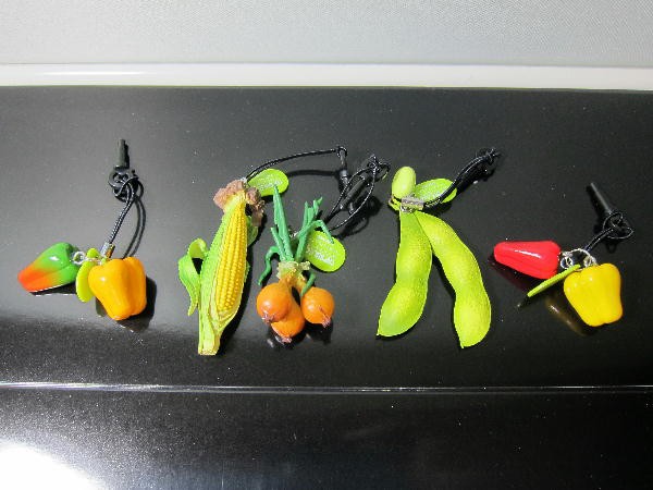 カプセルＱミュージアム ベジコレ！ 野菜ストラップコレクション 海洋堂 : ビークロス好きの変なおじさん日記