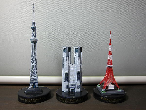 東京スカイツリー限定 海洋堂カプセルフィギュア : ビークロス好きの変