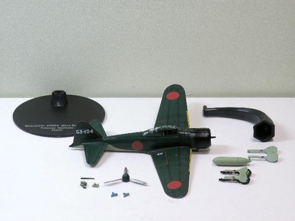 デアゴスティーニ 傑作機コレクション 新品 日本海軍 三菱 零式艦上戦闘機二一型 DeAgostini】第二次世界大戦日本の傑作機コレクション01「三菱零