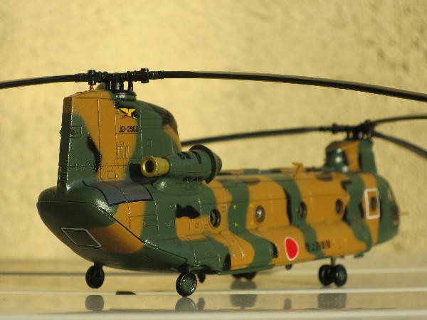 66モデルのみ 自衛隊モデルコレクション 66号 陸上自衛隊 CH-47J