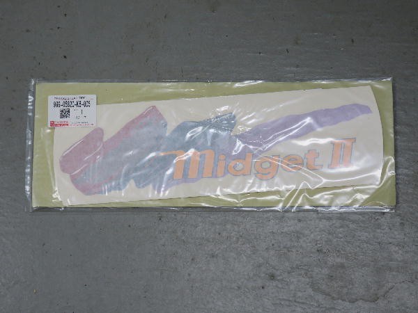 ダイハツ ミゼットII K100P スペアタイヤカバー、荷台バー さんぴん茶
