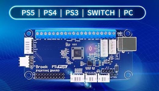 Brook P5 Plus Fighting Board PS5対応アケコン基板 Brook P5 Plus Fighting Board P5プラス ファイティングボード