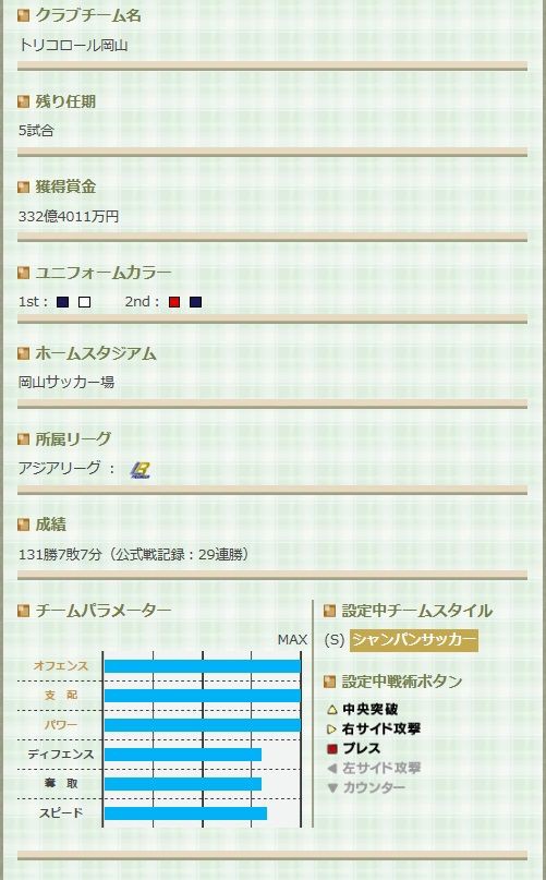 Kp使用感 シャンパンサッカー フランス Wccf 垂直落下式 Season3