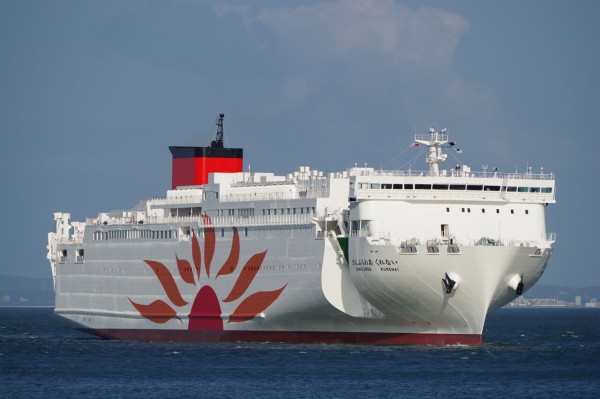 さんふらわあ くれない : Sea Road