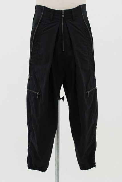 Julius 黒 2 ADJUSTABLE ZIP PANTS Julius 黒 2 ADJUSTABLE ZIP PANTS