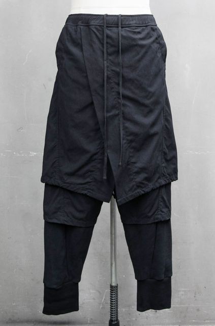 美品 julius untrue; 687PAM1 コントラストレイヤードパンツ 美品 julius untrue; 687PAM1 コントラストレイヤードパンツ
