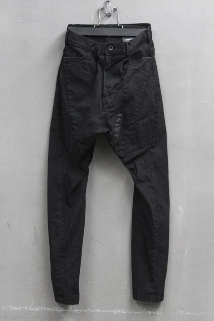 JULIUS 547PAM7 シームドクロッチパンツver1 サイズ1 黒 _julius Pre-FW16 Collection [ Quantums; ] 547PAM7 : VIBE_nagano