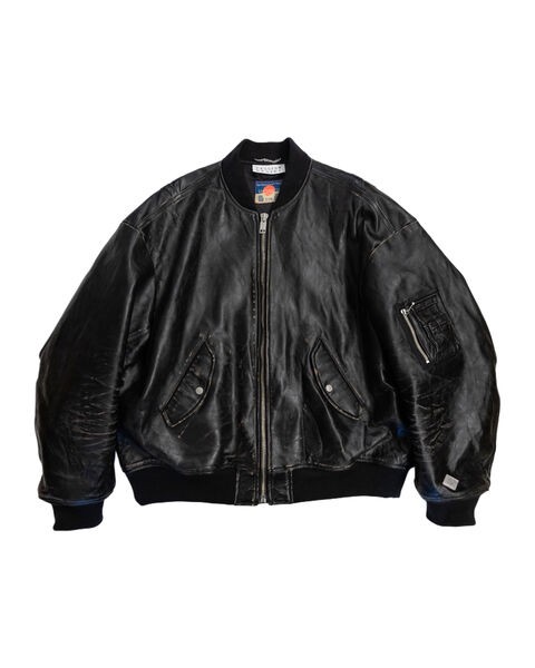 el conductorH x blackmeans LEATHER FLIGHT JKT 10/23入荷