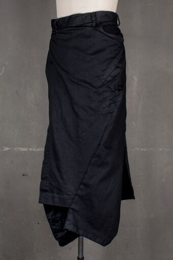 julius 717pam17 デニムラップパンツ JULIUS AW20 [DUKKHA;] 717PAM17-BK : VIBE_nagano/JULIUS・The