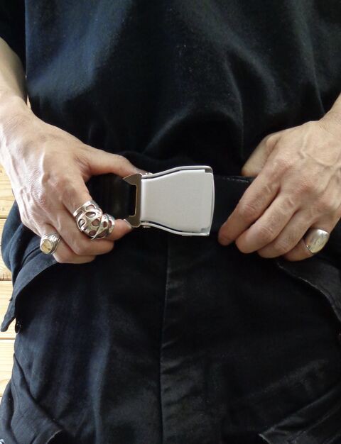 JULIUS PRE-FALL 25 [ EUROPA; ] 907ACU4 SEAT BELT BACKLE BELT