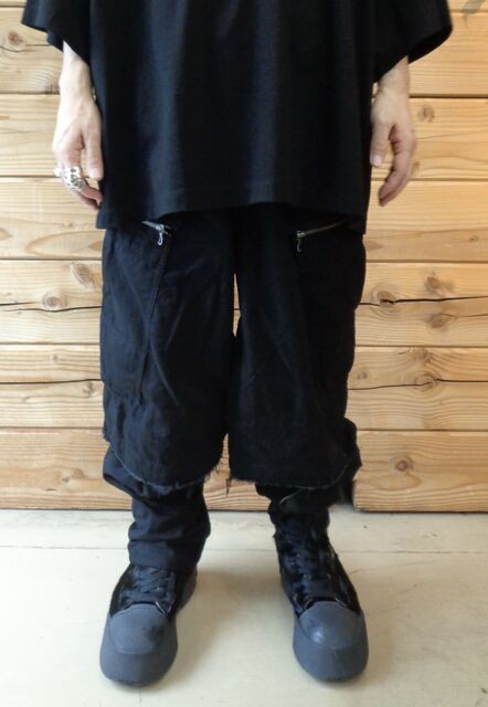 JULIUS PRE-FALL 25 [ EUROPA; ] 907PAM5 LAYERED PANTS : VIBE_nagano