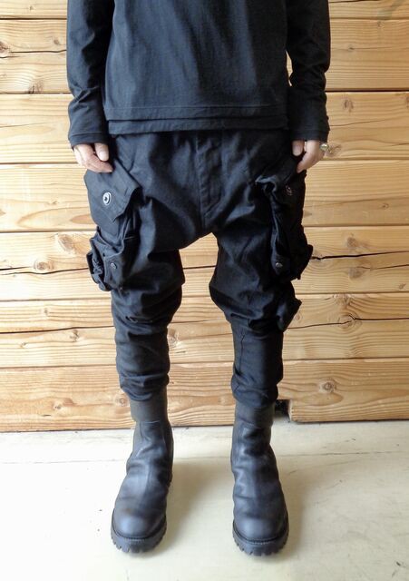 JULIUS FW23 [PERMANENT] 839PAM3-BK : VIBE_nagano/JULIUS・The