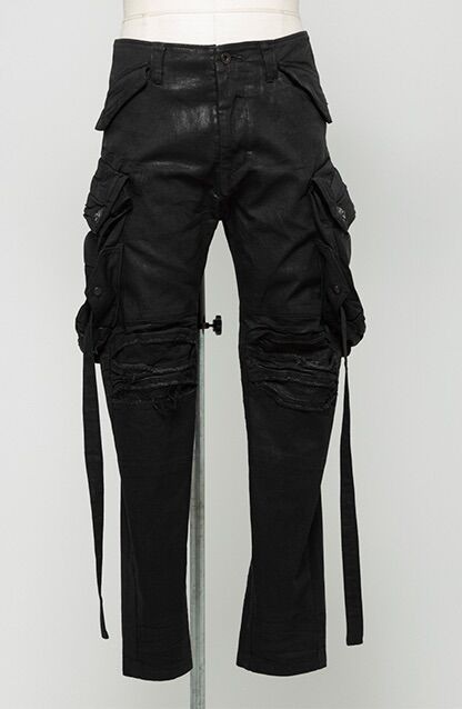パンツ _julius SS22 [ obscure; ] 777PAM2 JULIUS SS22 [_PERMANENT] 777PAM23-BK, 777PAN23-C