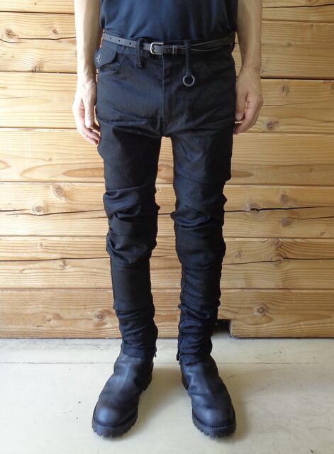 Julius 19FW パンツ JULIUS FW23 [PERMANENT] 839PAM4-BK : VIBE_nagano/JULIUS・The