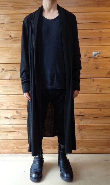 julius カイトカーディガン JULIUS 2024SS Damaged cardigan Styling -FASCINATE