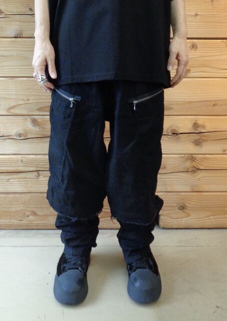 JULIUS PRE-FALL 25 [ EUROPA; ] 907PAM5 LAYERED PANTS : VIBE_nagano