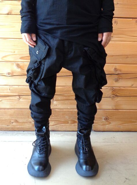 JULIUS AW20 [ DUKKHA;] 717PAM15-BK : VIBE_nagano/JULIUS・The