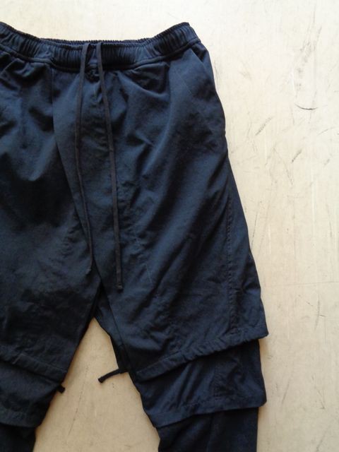 julius untrue; 3 L 687PAM1 スカート付きパンツ JULIUS[ユリウス] / GORDINI FOLDED BAGGY TROUSERS フォール