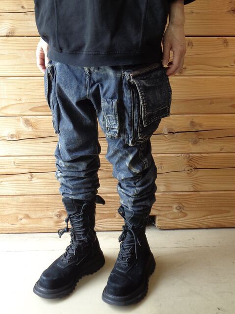 Julius 19FW パンツ JULIUS[ユリウス] / GORDINI Shirring Crotch