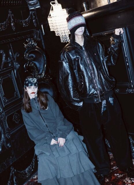el conductorH x blackmeans LEATHER FLIGHT JKT 10/23入荷