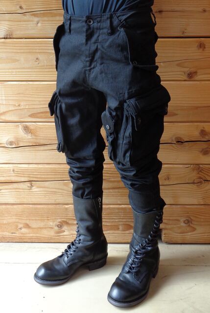JULIUS FW22 [PERMANENT] 799PAM25-BK : VIBE_nagano/JULIUS