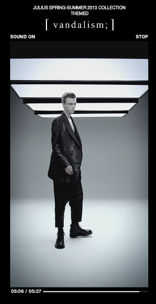 _julius SS 2013 Collection [vandalism;] 展示会レポートその2