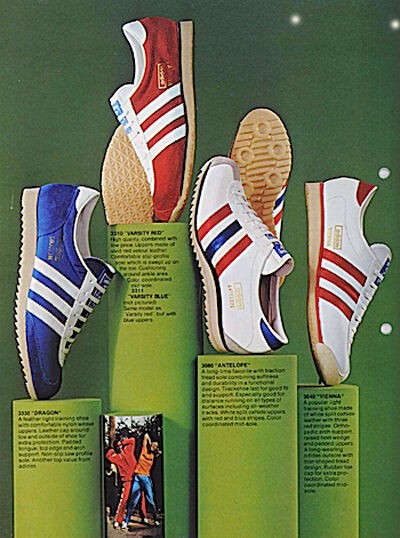 1970s adidas anterope 短命に終わったアンテロープ